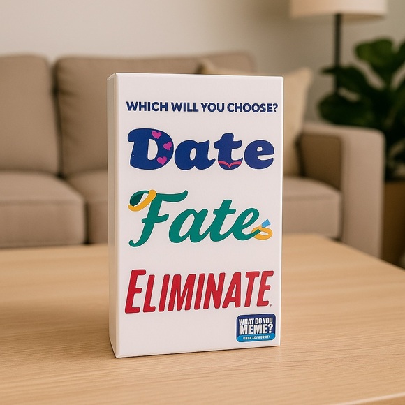 Date Fate Eliminate Party Game by What Do You Meme — Adult Card Game - Picture 1 of 4